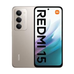   Xiaomi Redmi 15 8/256GB Dual SIM kártyafüggetlen érintős mobiltelefon, szürke, 6.9 inch