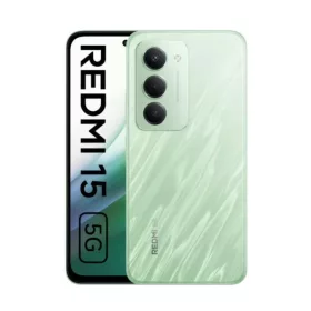   Xiaomi Redmi 15 5G 4/128GB Dual SIM kártyafüggetlen érintős mobiltelefon, zöld, 6.9 inch