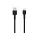 Xiaomi Mi Braided (SJV4109GL) fekete gyári szövetbevonatos USB - Type-C gyorstöltő adatkábel 1m 3A