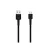 Xiaomi Mi Braided (SJV4109GL) fekete gyári szövetbevonatos USB - Type-C gyorstöltő adatkábel 1m 3A