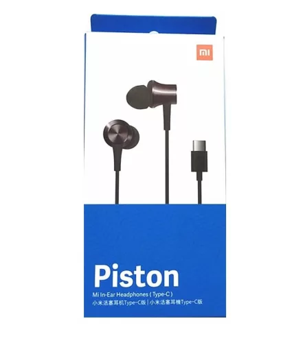 BLISZTERES Xiaomi HSEJ04WM fekete Type-C gyári sztereo headset