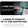 AGM H6 ütés- és vízálló 8+256GB IP68 érintős mobiltelefon, kártyafüggetlen, Dual Sim, fekete, 6,56 inch