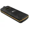 AGM M9-F 4G  vízen lebegő, ütés- és vízálló IP68 mobiltelefon, kártyafüggetlen, Dual Sim, fekete narancssárga