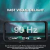 AGM H6 Lite ütés- és vízálló 4+128GB IP68 érintős mobiltelefon, kártyafüggetlen, Dual Sim, fekete, 6,56 inch