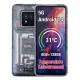 AGM X6 Phantom 5G ütés- és vízálló 8+128GB IP69K hőérzékelős érintős mobiltelefon, kártyafüggetlen, Dual Sim, áttetsző hátlappal, 6,78 inch