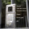 AGM X6 Phantom 5G ütés- és vízálló 8+128GB IP69K hőérzékelős érintős mobiltelefon, kártyafüggetlen, Dual Sim, áttetsző hátlappal, 6,78 inch