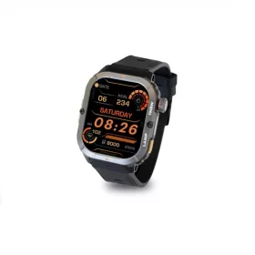   AGM Watch Legion 3 vízálló és strapabíró AMOLED okosóra, fekete