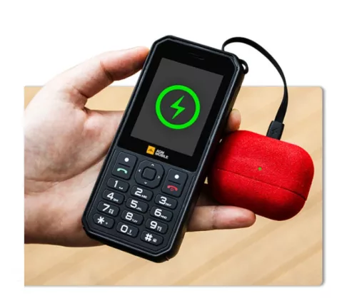 AGM M11 4G ütés- és vízálló IP69K mobiltelefon, kártyafüggetlen, Dual Sim, WiFi hotspottal fekete