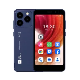   AGM Note N2 3/32GB érintős mobiltelefon, kártyafüggetlen, Dual Sim, kék, 4.96 inch