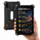 AGM PAD P3 Compact 4G ütés- és vízálló 6 / 128GB IP68 Tablet, kártyafüggetlen, Dual Sim, fekete, 8.68 inch