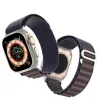 DUX DUCIS Apple Watch 42mm/ 44mm/ 45mm/ 49mm GS nejlon óraszíj indigó
