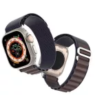 DUX DUCIS Apple Watch 42mm/ 44mm/ 45mm/ 49mm GS nejlon óraszíj indigó