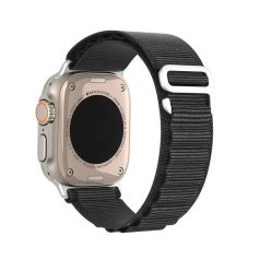   DUX DUCIS Apple Watch 42mm/ 44mm/ 45mm/ 49mm nejlon óraszíj fekete