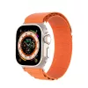 DUX DUCIS Apple Watch 42mm/ 44mm/ 45mm/ 49mm nejlon óraszíj narancssárga