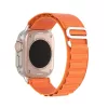 DUX DUCIS Apple Watch 42mm/ 44mm/ 45mm/ 49mm nejlon óraszíj narancssárga