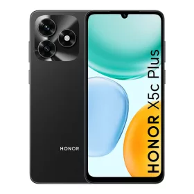   Honor X5C Plus 4/64 GB Dual SIM kártyafüggetlen érintős mobiltelefon, fekete, 6.74 inch