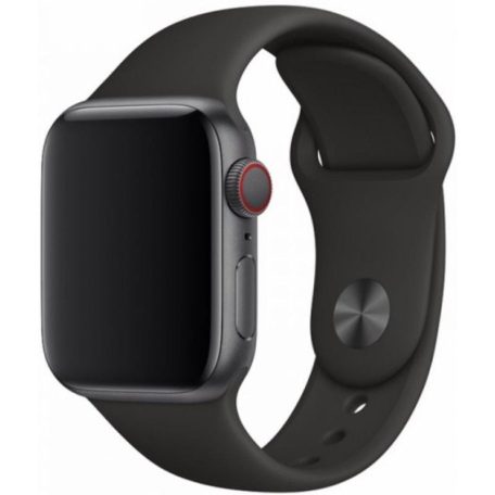 Devia Deluxe Sport Apple Watch 49mm/ 45mm/ 44mm/ 42mm óraszíj fekete