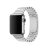 Devia Elegant Apple Watch 41mm/ 40mm/ 38mm óraszíj ezüst