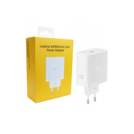 Bliszteres Realme SUPERVOOC VCB7OAEH gyári hálózati USB-A töltőfej 6.1A 67W