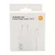 Bliszteres Xiaomi BHR9465EU MDY-12-EH HyperCharge gyári hálózati töltőfej 6.2A 67W USB Type-C adatkábellel