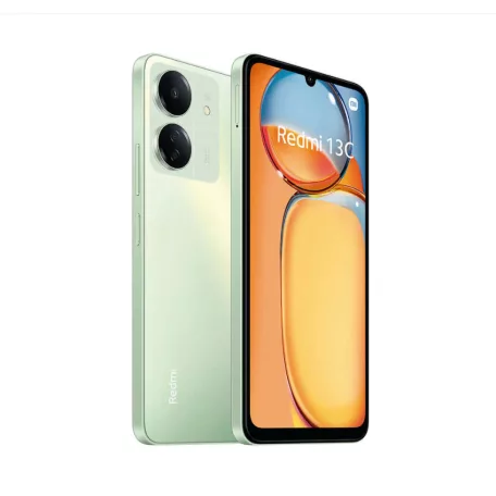 Xiaomi Redmi 13C 4/128GB Dual SIM kártyafüggetlen érintős mobiltelefon, zöld, 6.74 inch