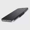 X-doria Engage Folio Apple iPhone 11 Pro oldalra nyíló mágneses bőrhatású tok átlátszó hátlappal