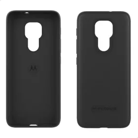 Motorola Moto G9 fekete matt ütésálló szilikon tok