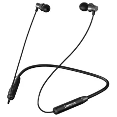   Bliszteres Lenovo HE05 sztereo bluetooth sport headset mikrofonnal fekete