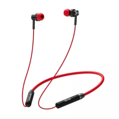   Bliszteres Lenovo HE06 sztereo bluetooth sport headset mikrofonnal piros