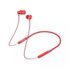   Bliszteres Lenovo HE05 sztereo bluetooth sport headset mikrofonnal piros