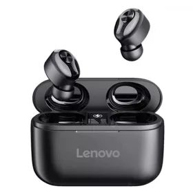   Bliszteres Lenovo HT18 TWS sztereo bluetooth sport headset mikrofonnal fekete
