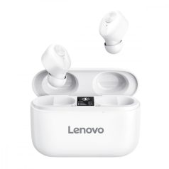   Bliszteres Lenovo HT18 TWS sztereo bluetooth sport headset mikrofonnal fehér