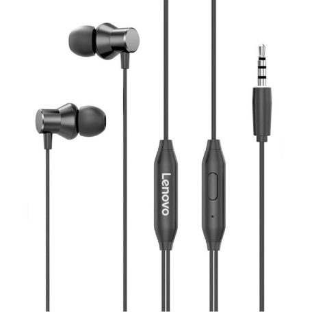 Bliszteres Lenovo HF130 fekete 3,5mm gyári sztereo headset