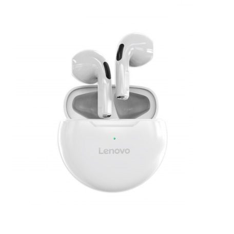 Bliszteres Lenovo HT38 TWS sztereo bluetooth sport headset mikrofonnal fehér