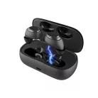 Jellico J19 TWS Bluetooth 5.0 sztereó sport headset beépített mikrofonnal fekete