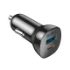 Choetech autós töltő USB Type C PD / USB QC3.0 3A 36W