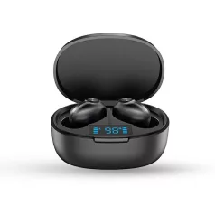   Jellico TWS5 Bluetooth 5.0 sztereó sport headset beépített mikrofonnal fekete