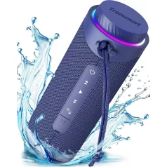   Tronsmart T7 IPX7 vízálló LED világítású bluetooth hangszóró kék 30W