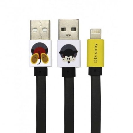 USB kábel Disney - Mickey Apple USB - Lightning (8Pin) 1 méter szürke