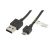Sony EC-801 gyári USB - MicroUSB fekete adatkábel