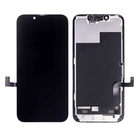 Apple iPhone 13 Mini (5.4) (Incell, changedble IC) fekete LCD kijelző érintővel