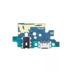   Samsung A405 Galaxy A40 (2019) töltőcsatlakozó panel mikrofonnal (Type-C csatlakozó)