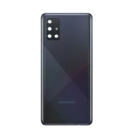 Samsung A715 Galaxy A71 (2020) fekete akkufedél