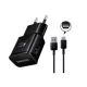 Csomagajánlat - Samsung EP-TA20EBE gyári hálózati fekete gyorstöltő 2A 15W EP-DG950CBE USB - Type-C adatkábellel 1m