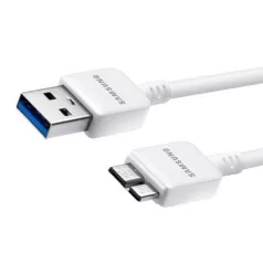   Samsung ET-DQ10Y0WE Galaxy Note 3, Galaxy S5 fehér gyári USB 3.0 adatkábel 1.0m
