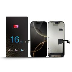   JH Apple iPhone 16 Pro (6.3) fekete LCD kijelző érintővel (FHD, removable IC)