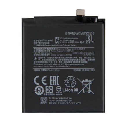 Xiaomi BM4R gyári akkumulátor Li-Ion Polymer 4160mAh (Xiaomi Mi 10 Lite 5G)