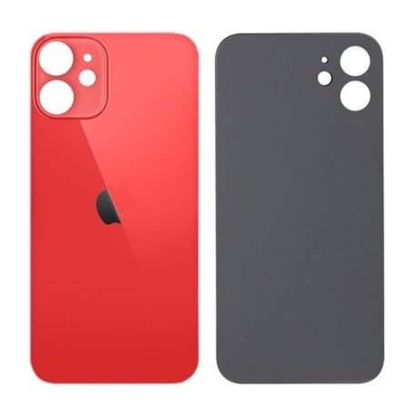 Apple iPhone 12 2020 (6.1) piros akkufedél