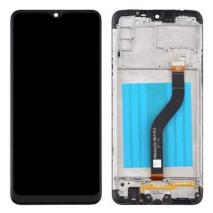   Samsung SM-A207 Galaxy A20s (2019) fekete LCD kijelző érintővel