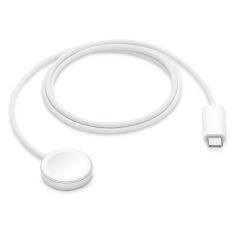  Apple A2515 (MT0H3ZM/A) Magsafe vezeték nélküli töltő szövetbevonatos kábellel, 1m fehér 5W 1A